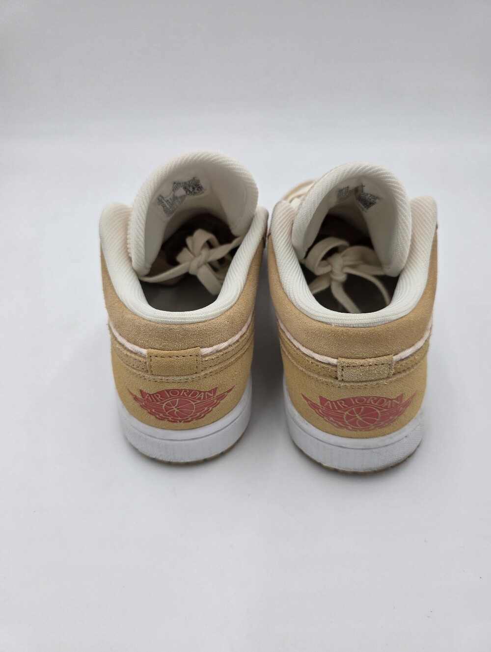 Nike Air Jordan 1 Low SE Twine Orange Corduroy Women's 7.5 DH7820-700 - Picture 5 of 9